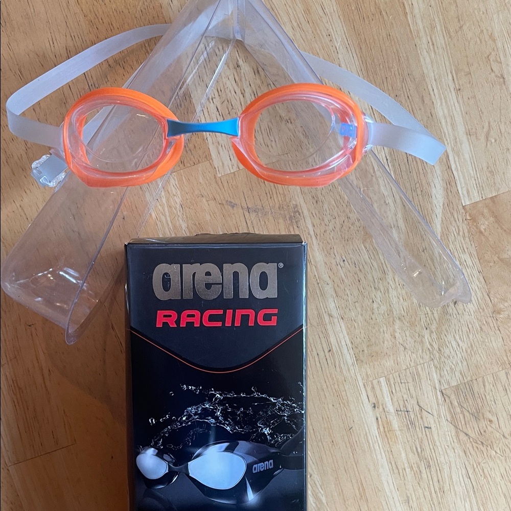 Barena Aqua Force VR Goggles - Vibrant Orange and Crisp White